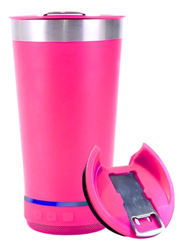Vaso Térmico con Parlante Bluetooth