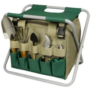 Banco Plegable con Bolso Organizador