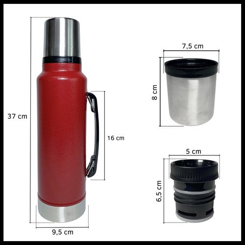 Termo Acero Inoxidable 1.3 Litros
