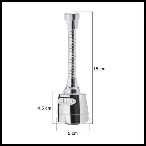 Adaptador Para Canilla Flexible Para Cocina