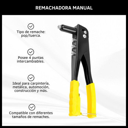 Remachadora Manual Reforzada
