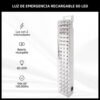Luz Emergencia 60 Leds Recargable