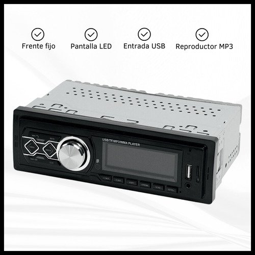 Combo Estéreo Auto Bluetooth con 4 Parlantes Coaxiales
