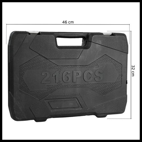 Caja Herramientas de 216 Piezas