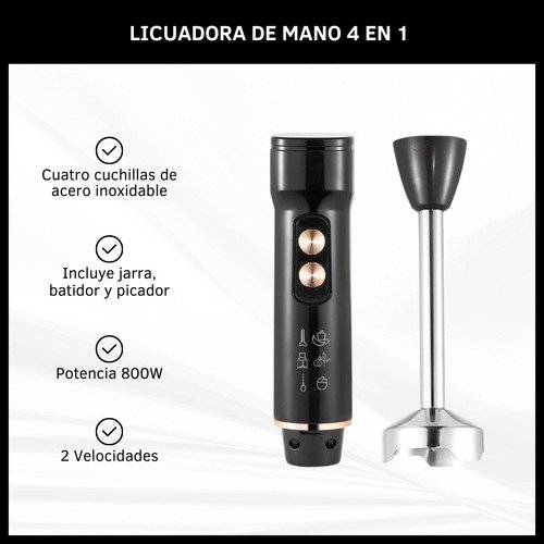 Licuadora De Mano Mixer Minipimer