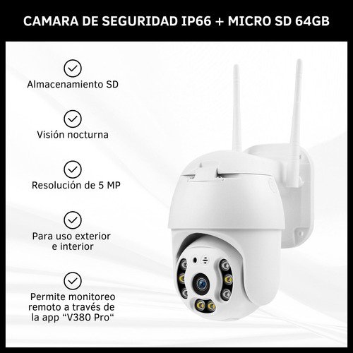 Cámara de Seguridad Domo