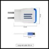 Cargador De Pared Tipo C Con 2 Salidas USB