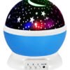 Lámpara De Sueño Velador Proyector Estrellas Y Luna
