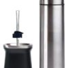 Set Matero: Mate Acero + Termo 1L con Bombilla Ilumimate