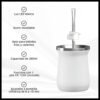 Set Matero: Mate Acero + Termo 1L con Bombilla Ilumimate