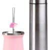 Set Matero: Mate Acero + Termo 1L con Bombilla Ilumimate