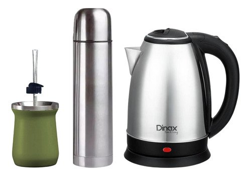 Set Matero: Pava + Mate + Termo + Bombilla