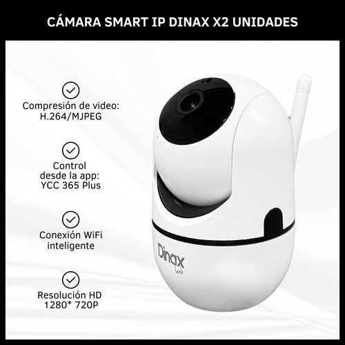 Cámaras de Seguridad Bidireccional Dinax x2