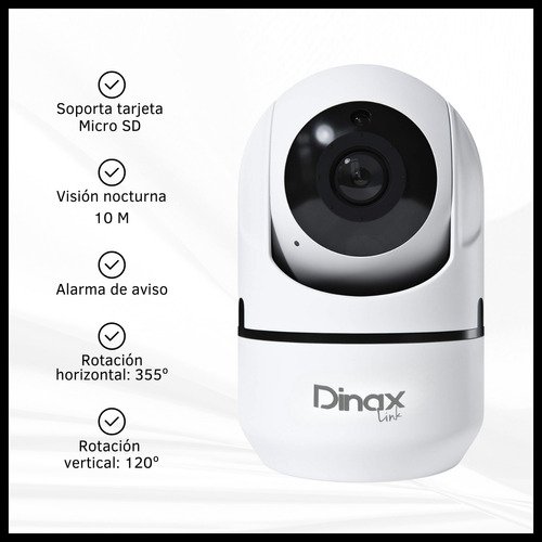 Cámaras de Seguridad Bidireccional Dinax x2