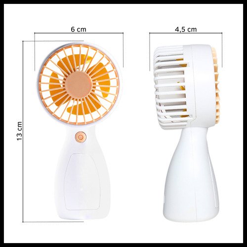 Mini Ventilador De Mano Portátil Inalámbrico