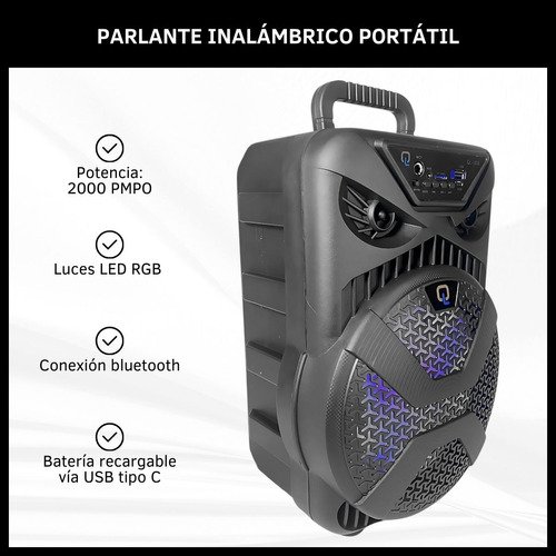 Parlante Bluetooth Portátil