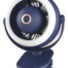 Mini Ventilador Clip con Luz