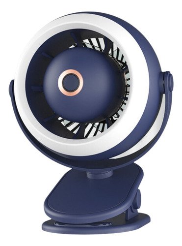 Mini Ventilador Clip con Luz