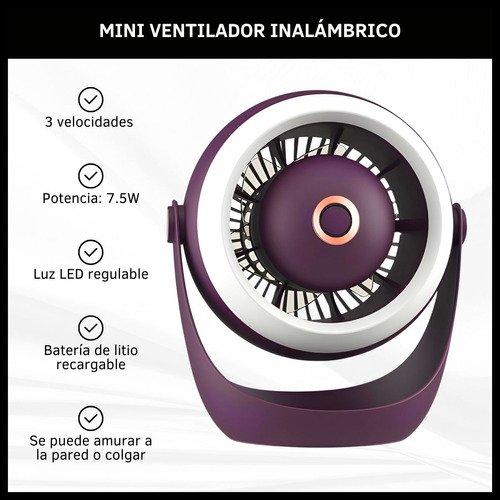 Mini Ventilador Portátil Turbo
