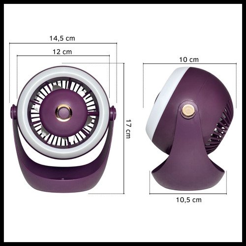 Mini Ventilador Portátil Turbo