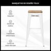 Banqueta Taburete Para Barra