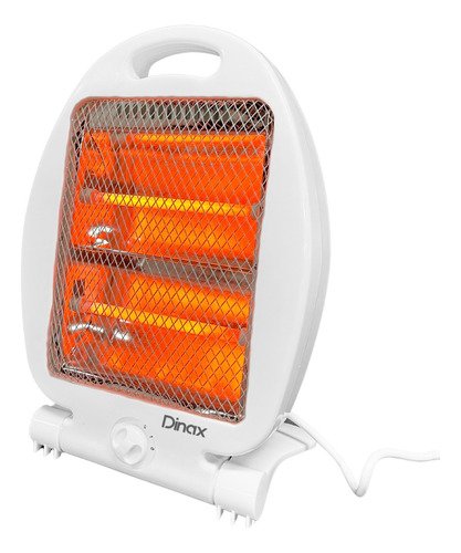 Estufa De Cuarzo Eléctrica 2 Velas Halógena