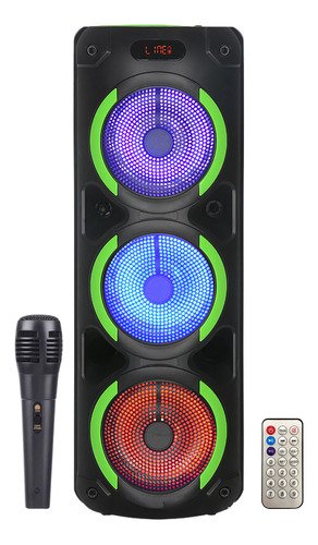 Parlante Bluetooth con Luces LED
