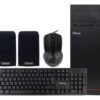 Gabinete para PC con Fuente, Teclado, Mouse y Parlantes