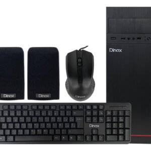Gabinete para PC con Fuente, Teclado, Mouse y Parlantes