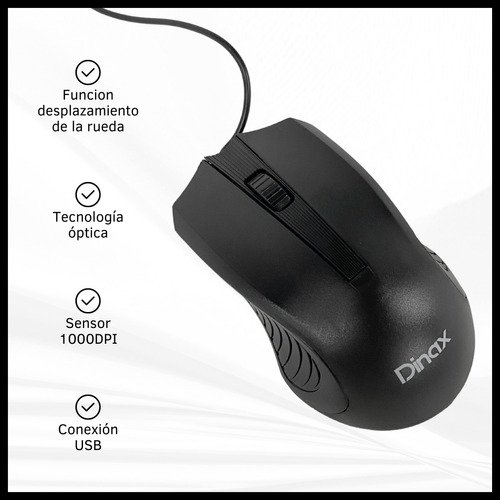Gabinete para PC con Fuente, Teclado, Mouse y Parlantes