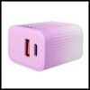 Cargador Doble Entrada USB y USB-C