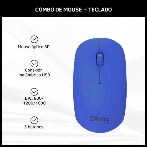 Mouse y Teclado Inalámbrico