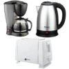 Set Pava Eléctrica, Tostadora y Cafetera