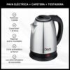 Set Pava Eléctrica, Tostadora y Cafetera