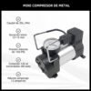 Compresor De Aire Mini Portátil 12V 140PSI