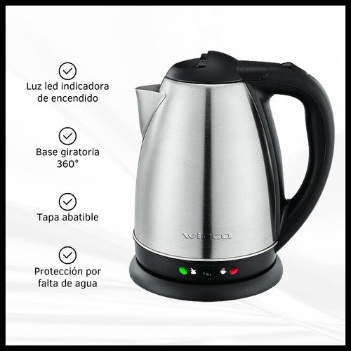 Pava Eléctrica Corte Automático 1.8 Lt