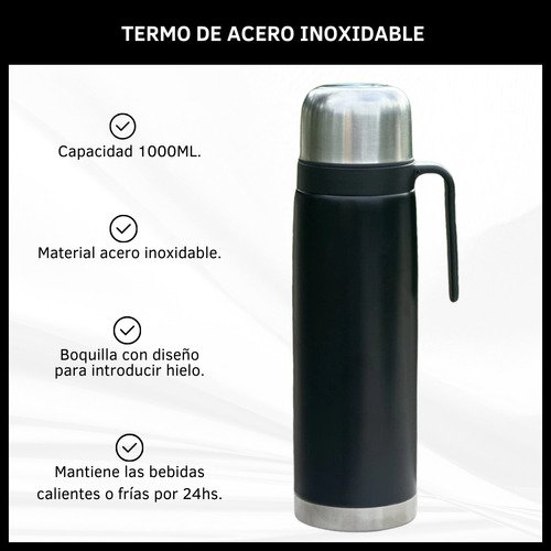 Termo Acero Inoxidable 1L