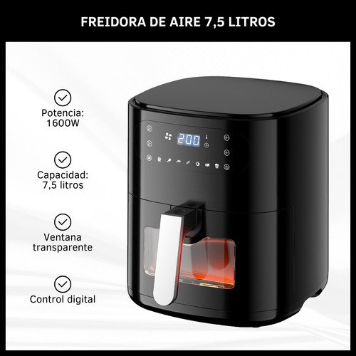 Freidora De Aire 7,5L