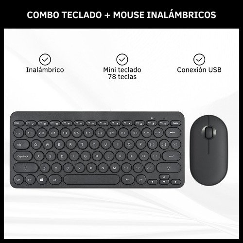 Kit Teclado y Mouse Inalámbricos