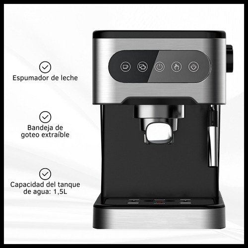 Cafetera Expresso Semi Automática Con Espumador