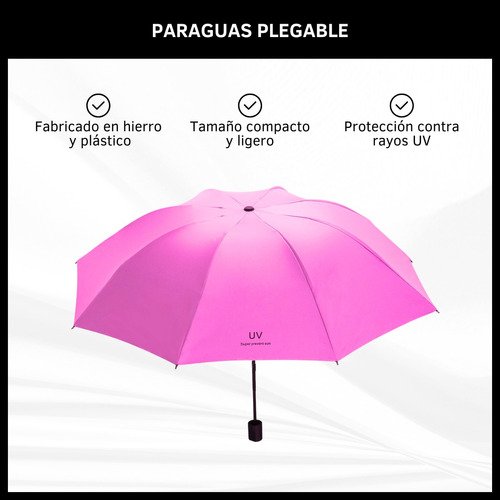 Paraguas Corto Plegable