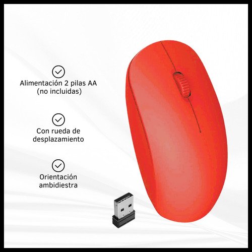 Mouse Inalámbrico Óptico 3D