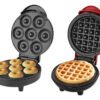 Máquina De Donas Waflera Mini Eléctrica