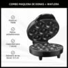 Máquina De Donas Waflera Mini Eléctrica